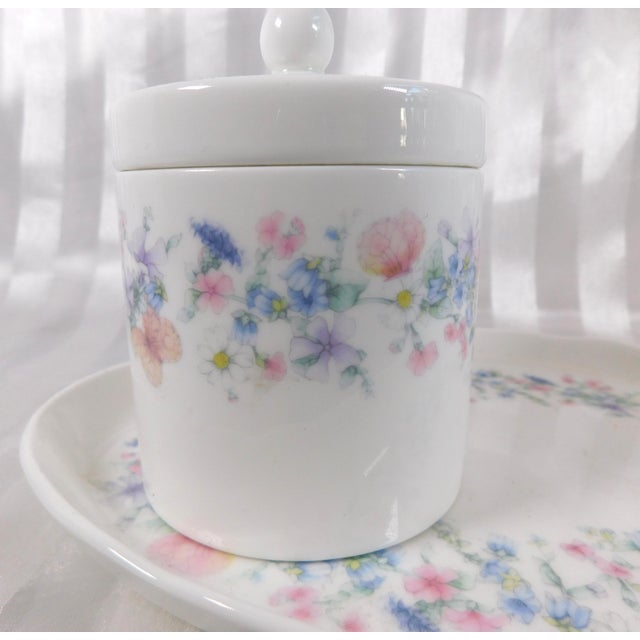 Wedgwood Angela Vanity Tray and Covered Ring/Trinket Dish For Sale - Image 4 of 10