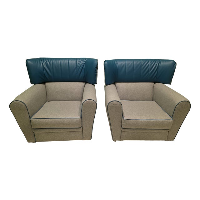 Vintage Zanotta Chairs, 1980s, Set of 2 For Sale