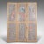 This is an antique privacy screen. An English, handpainted pine 3 panel room divider in Japanese taste, dating to the...