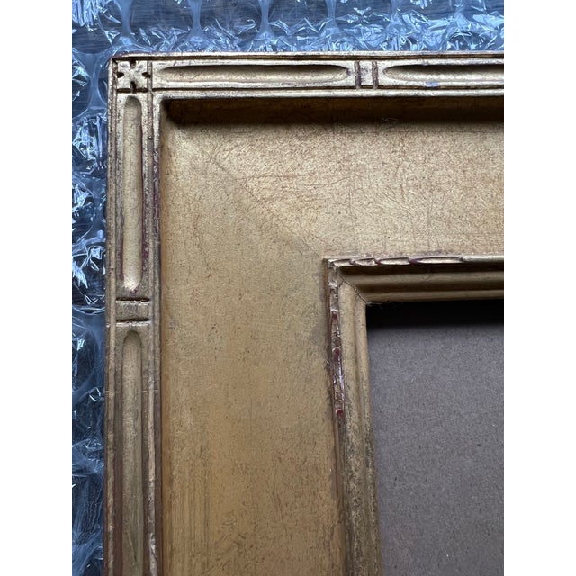 Mid 20th Century Vintage Gold Frame For Sale - Image 5 of 6