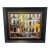 “Morning Light in a French Square” – Impressionist Oil on Board For Sale