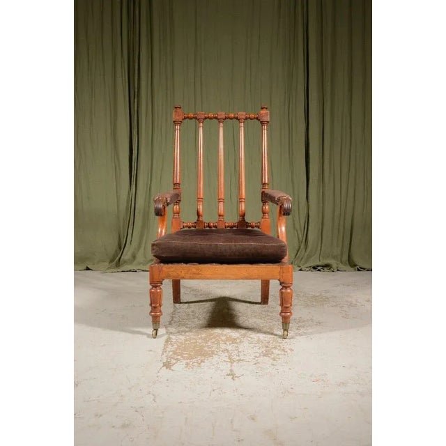 William IV Mahogany Open Armchair in the style of Gillows, 1830 For Sale - Image 4 of 11