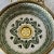 Green Small Green Sink for Bathroom, Rustic Ceramic Basin, Round Washbasin With Brass Drain For Sale - Image 8 of 8