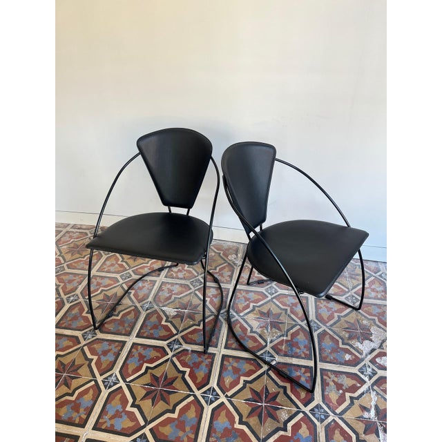 Memphis Linda Dining Chairs from Arrben, Italy, 1980s, Set of 4 For Sale - Image 3 of 18