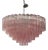 Pink Tronchi Murano Glass Chandelier by Simoeng For Sale