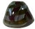 Lithuanian Art Glass Signed Mauve Yellow Centerpiece Bowl For Sale - Image 11 of 13