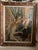 1950s 1950s Oil Painting Unbranded Ornate Wood Gold Frame For Sale - Image 5 of 6