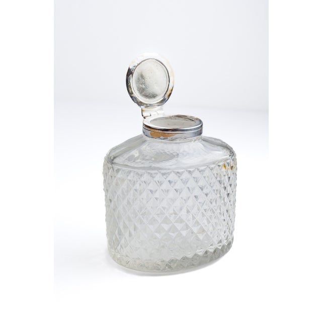 Antique Victorian Cut Glass Perfume Bottle For Sale - Image 4 of 5
