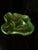 1970s Art Deco Malachite Green Ceramic Bowl For Sale - Image 9 of 9