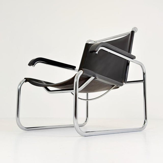 Mid-Century B35 - S35 L Lounge Chair by Marcel Breuer Bauhaus for Thonet, 1980s For Sale - Image 5 of 18