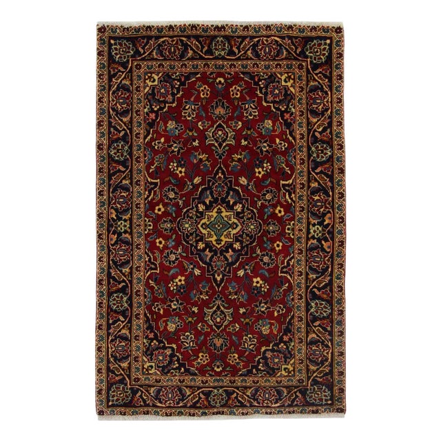 Middle Eastern Rug in Wool For Sale