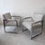 Mid-Century Modern Flat Bar Chrome Armchairs by Adrian Pearsall for Comfort Designs, USA, 1970s, Set of 2 For Sale - Image 13 of 14