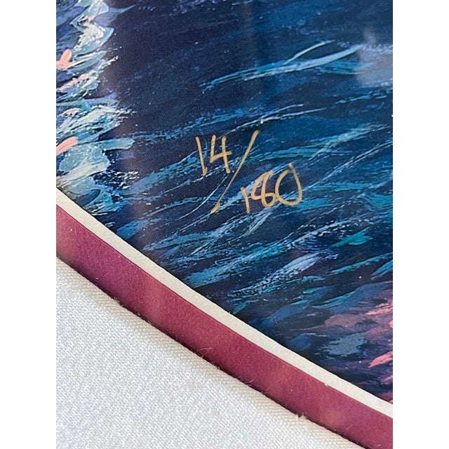 Plastic 1990s Lahaina Harbor on Maui , Hawaii by Christian Riese Lassen For Sale - Image 7 of 10