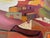Marc Zimmerman "Cobbled Village" Oil Painting, Mediterranean Aerial View, Terracotta Rooftops, Warm Earth Palette, Contemporary Art West Coast For Sale - Image 4 of 8