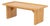 Modern Birdseye Maple Waterfall Coffee Table For Sale