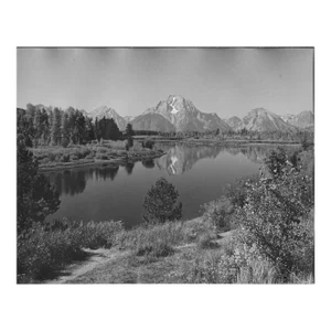 1975 Grand Tetons Wyoming Photograph by Don Ware