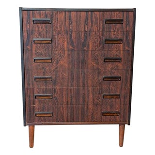 1950s Westergaard Rosewood Dresser, Attributed For Sale