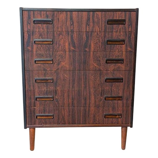 1950s Westergaard Rosewood Dresser, Attributed For Sale