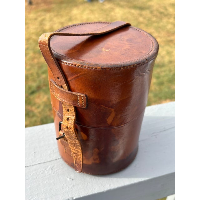 Fantastic Three Chamber Sporting / Travel Flask. Circa 1850-1870, and British to the core! Entirely original, which is...