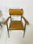 Brown C. 1940s Jacques Adnet Saddle Leather and Wrought Iron Armchairs - A Pair For Sale - Image 8 of 16