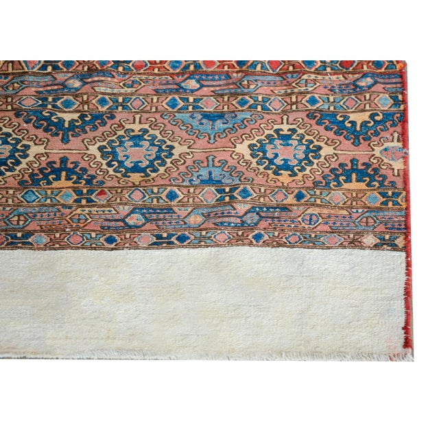 Textile Early 20th Century Soumak Rug For Sale - Image 7 of 10