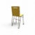 Mid-Century Modern Dutch Yellow Lacquered Plywood and Metal Dining Chair by Gerrit Jr. Rietveld, 1954 For Sale - Image 4 of 18