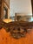 Brown Antique Italian Hand-Carved Gilt Wood Mirror in the Baroque Style For Sale - Image 8 of 12