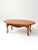 Farmhouse Vintage Oak Oval French Provincial Coffee Table For Sale - Image 3 of 17