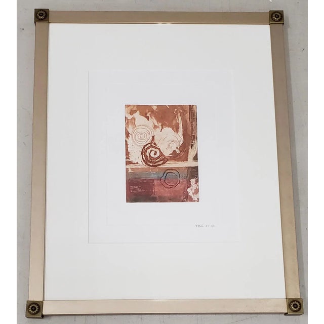 Paint Michael Koller (American, 20th C.) Untitled Etching W/ Aquatint Signed /Numbered For Sale - Image 7 of 7