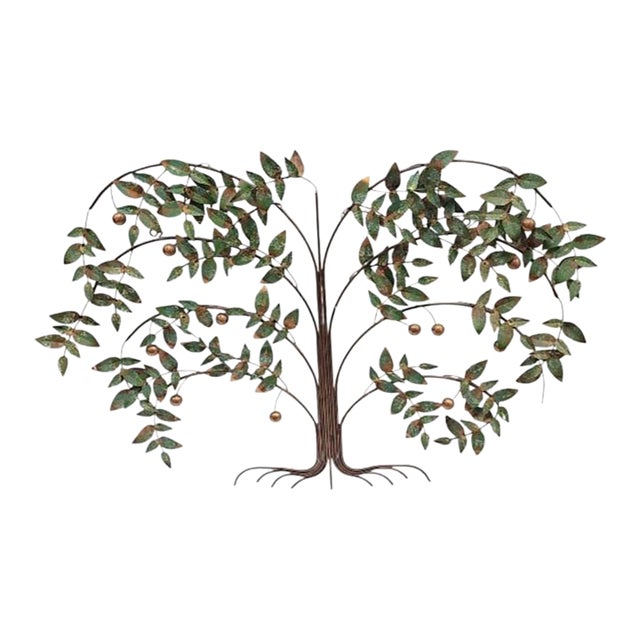 1960s Mid Century Modern "Tree of Life" Wall Sculpture by Curtis Jeré For Sale