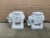 A Palm Beach Icon | 1970s White Wicker Elephant Drinks Tables, Pair For Sale In South Bend - Image 6 of 10