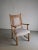 Carved Oak Armchair attributed to Henning Kjaernulf, Denmark, 1960s For Sale - Image 5 of 6