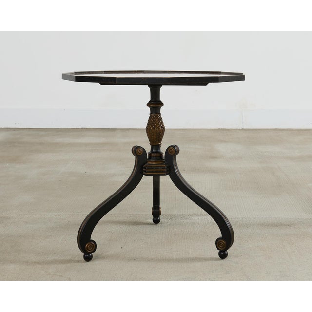 Neoclassical Signed Maison Jansen Neoclassical Style Gueridon Drink Table For Sale - Image 3 of 12