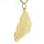 Italian Modernist 14k Gold Handcrafted Sculptural Ram Pendant, Circa 1975 For Sale - Image 9 of 12