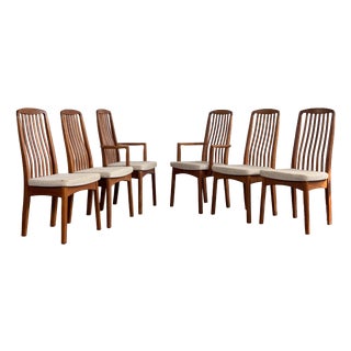 Vintage Danish Dining Chairs, 1990s, Set of 6 For Sale