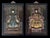 Reverse Painted Chinese Qianlong Emperor & Empress (Nobles) Rosewood Framed Ancestor Paintings - A Pair For Sale - Image 12 of 13