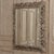 Antique French Louis XIV Baroque Stripped Hand-Carved Wood Mirror For Sale - Image 4 of 18