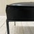 Paul McCobb Paul McCobb Black Vinyl and Iron Ottoman For Sale - Image 4 of 8