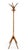 Beechwood coat rack, beautifully crafted in the 1960s, original.