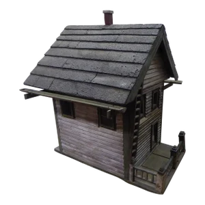 Antique Model of Train Station