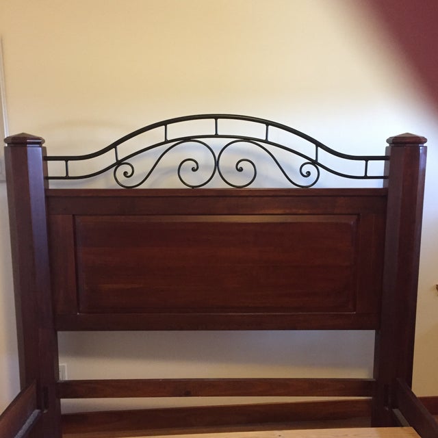 Bob Timberlake for Lexington Cherry Queen Bed | Chairish