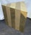 Mid-Century Modern Paul Evans Style Mid-Century Modern Gold Cityscape Triangular End Side Table For Sale - Image 3 of 11