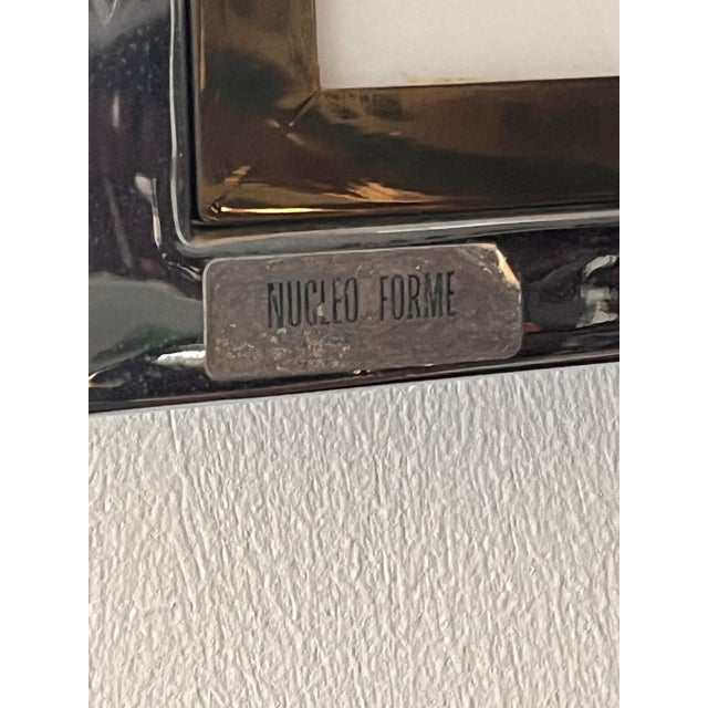 Light Panel in Chrome-Plated Metal and Acrylic by Nucleo Forme, 1980s For Sale - Image 4 of 6