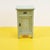 Wood Vintage Nightstand in Green For Sale - Image 7 of 7