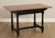 High Quality Distress Painted Tavern Table with Removable Hand Planed Cherry Wood Top Over Two Dovetailed Drawers