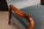 Giuseppe Scapinelli Armchairs, Brazil, 1950s — Sculpted Caviúna Frames in Dusty Teal Velvet Upholstery For Sale - Image 15 of 18