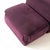 c. 1960s. Italy. Original purple mohair upholstery. Extremely rare example, tagged.