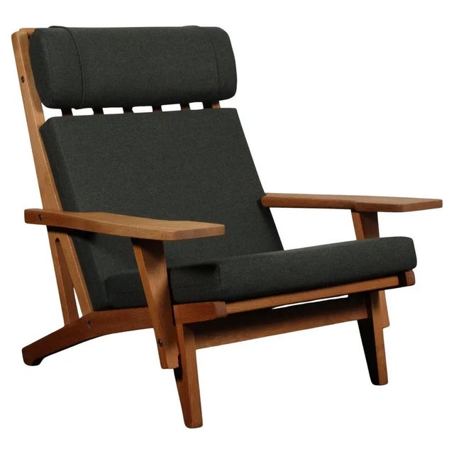 GE-375 Lounge Chair by Hans J. Wegner for Getama, 1960s For Sale - Image 9 of 9