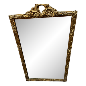 Late 19th Century Ogee Style Gold Gilt Wall Mirror