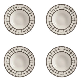 Aryan Soup Plate Set of 4 by Nina Magon For Sale